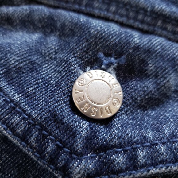 Walt Disney World Vintage MGM Studios Hollywood studios Denim Trucker Jacket - Picture 5 of 5